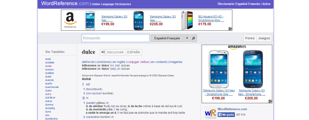 Ejemplo banner Amazon