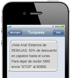 Ejemplo marketing movil