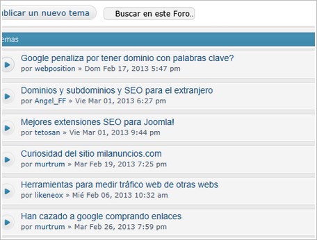 Foro de SEO