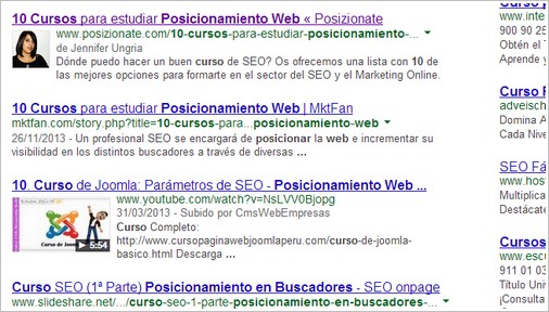 Contenidos persona