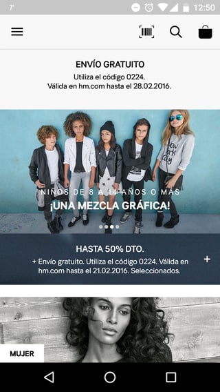 H&M mejora su multicanalidad a través de su APP