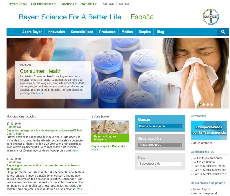 Laboratorios Farmacéuticos Bayer