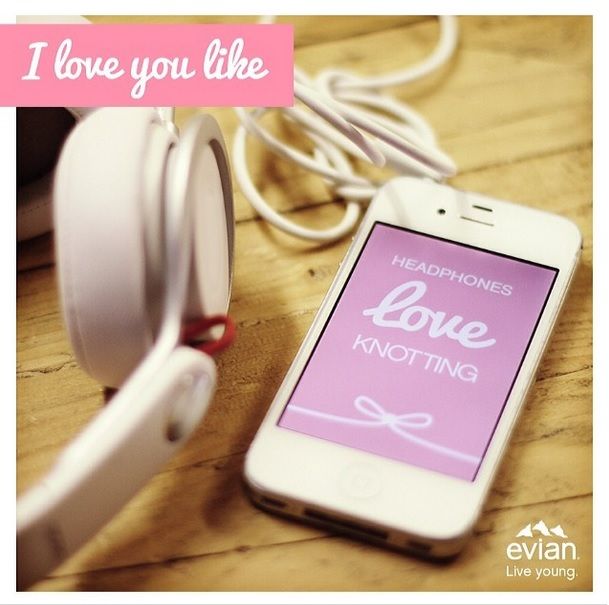 #Iloveyoulike de Evian