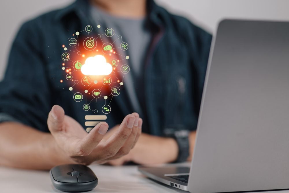 Representación de inteligencia artificial aplicada a marketing y ventas en HubSpot